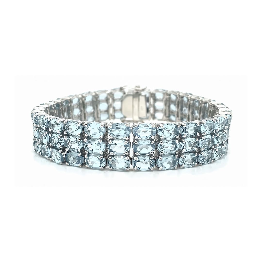 Aquamarine Aqua Bracelet