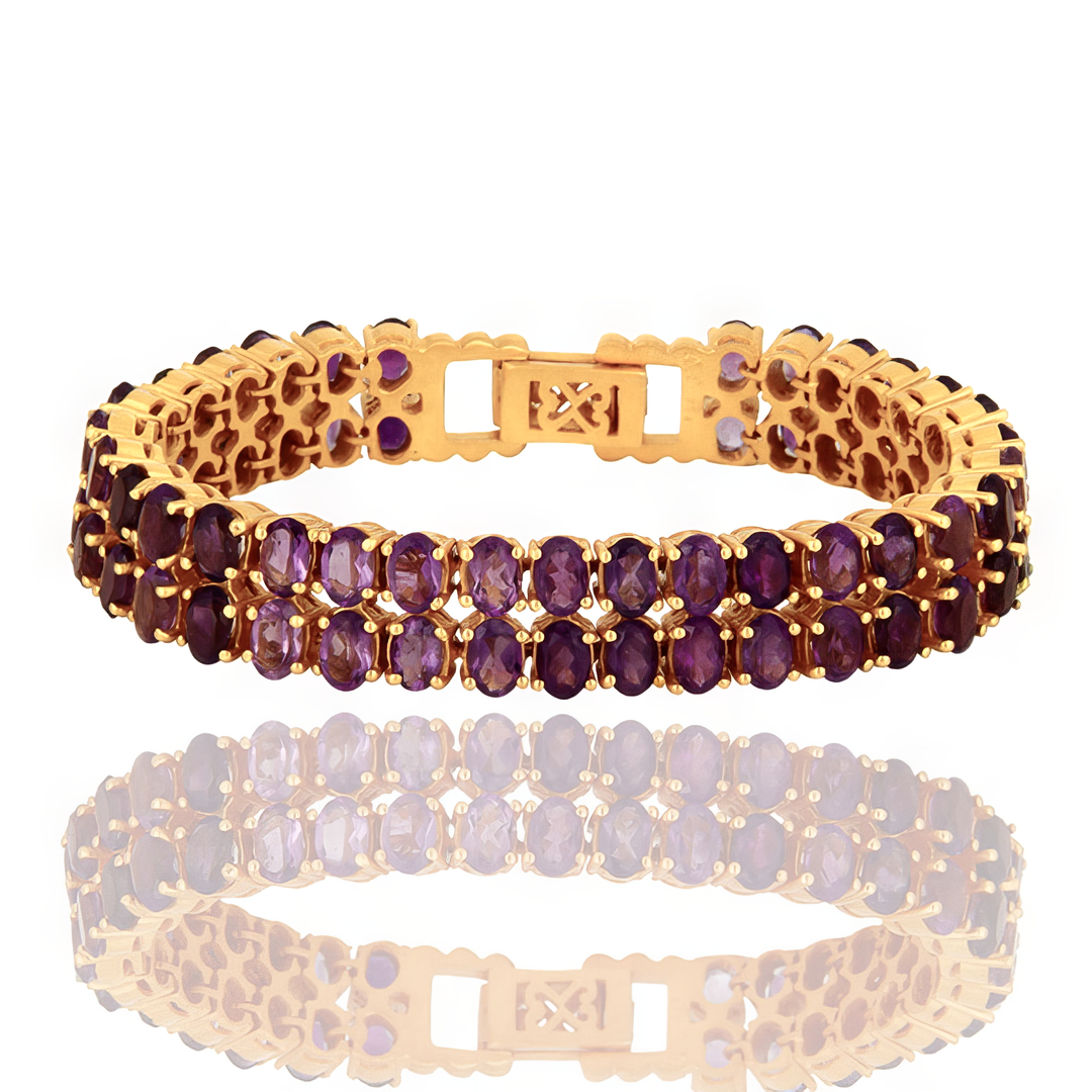 Amethyst Krika Bracelet
