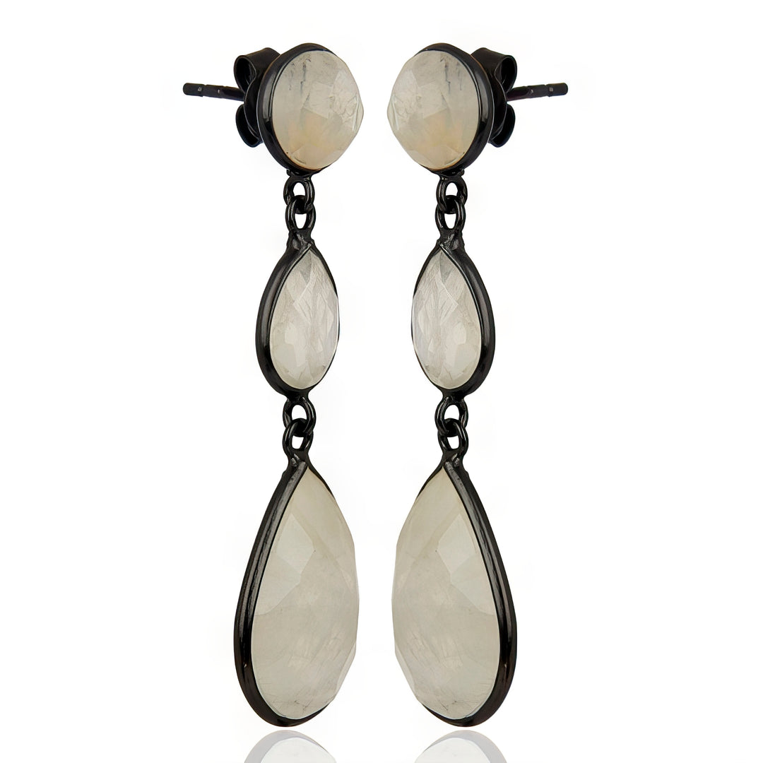 Maya Earrings Moonstone