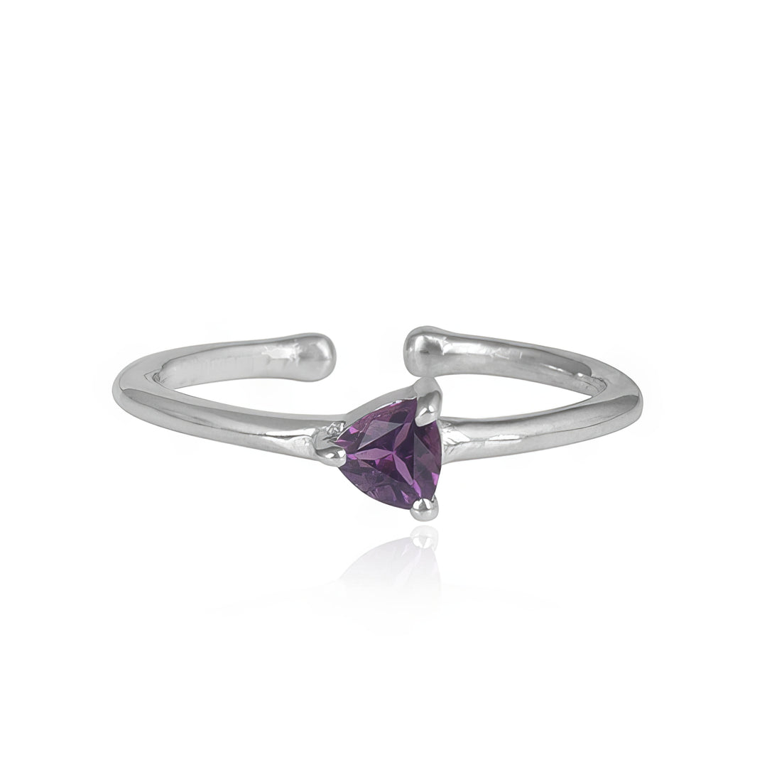 Amethyst Zurich Ring