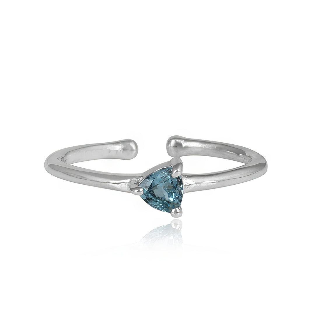 Blue Topaz Zurich Ring