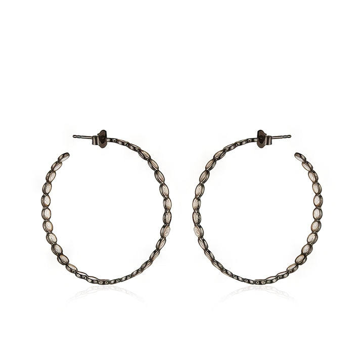 Lapis Chrysta Earrings M-Black