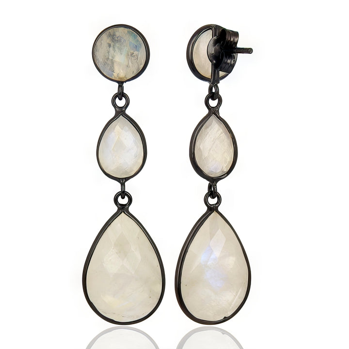 Maya Earrings Moonstone