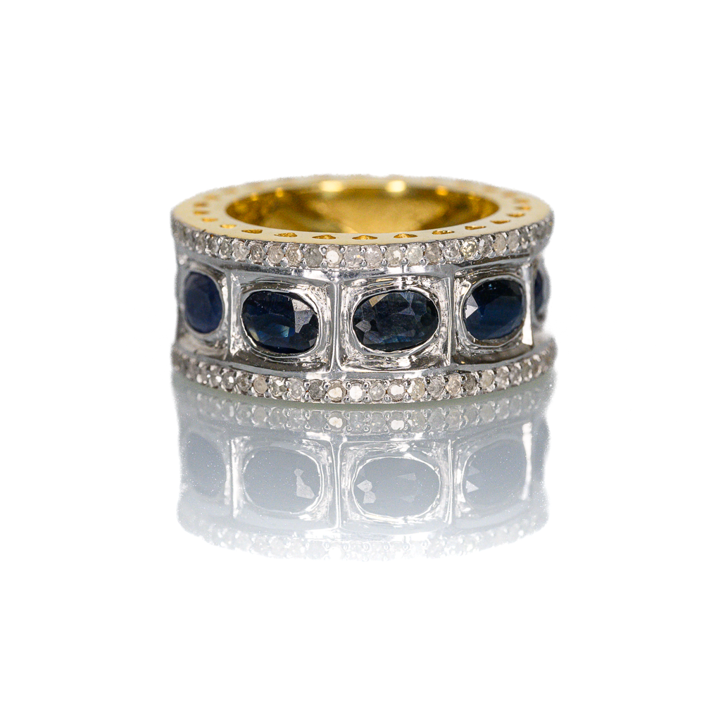 All-Blue Sapphire Edition Chrysler Ring