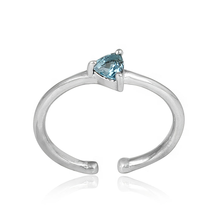 Blue Topaz Zurich Ring