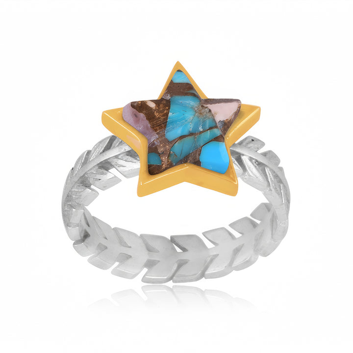 Anillo Estrella Mojave Cobre