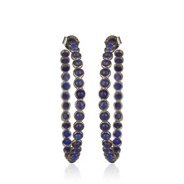 Lapis Chrysta Earrings M-Black