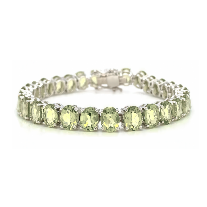 Green Amethyst Zest Bracelet