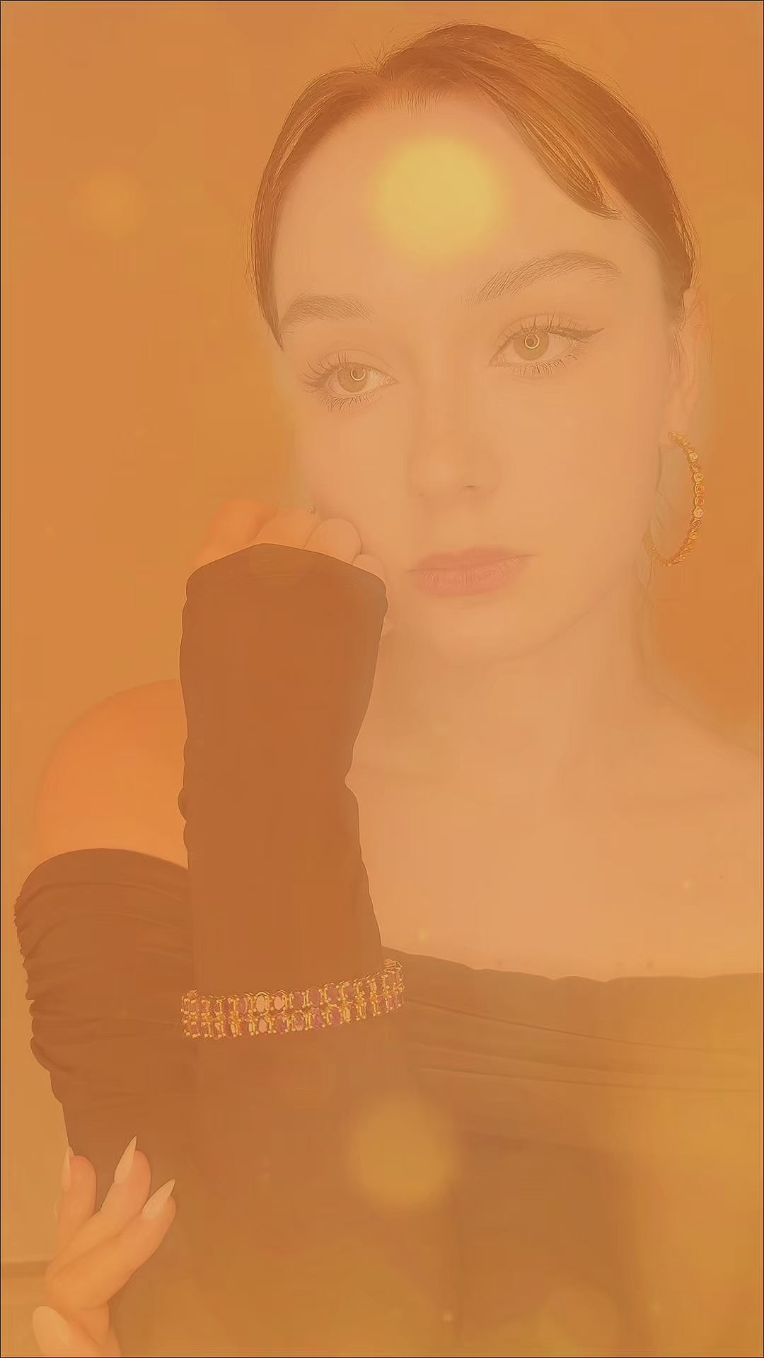 Amethyst Krika Tennis Bracelet in 18K Gold-Plated Sterling Silver